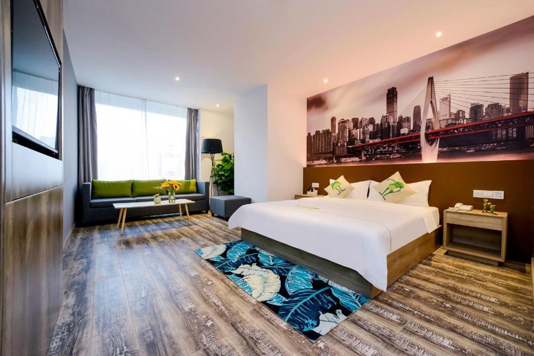 Heye International Youth Hostel Чунцин Экстерьер фото